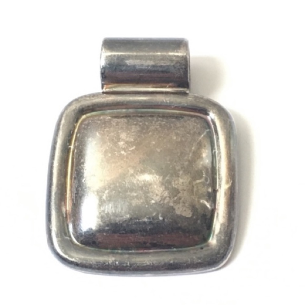 Vintage Sterling Silver Pendent, Mexico, 925, Statement Jewelry, retro, winter